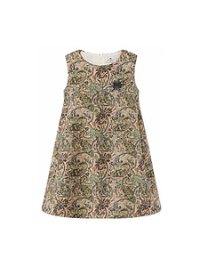 Etro Kids Pegasus-Embroidered Sleeveless Dress
