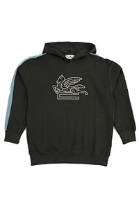 Etro Kids Pegasus Embroidered Long-Sleeved Hoodie
