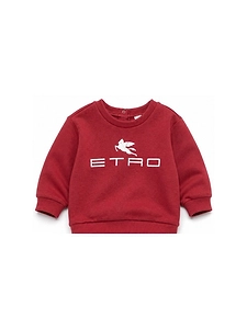 Etro Kids Pegasus-Printeded Crewneck Sweatshirt