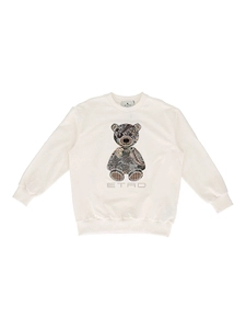 Etro Kids Teddy-Bear Long Sleeved Sweatershirt
