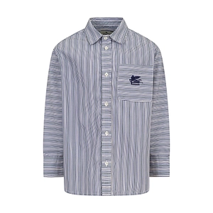 Etro Kids Striped Long Sleeved Shirt