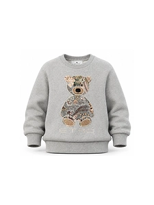 Etro Kids Teddy Bear Motif Sweatshirt