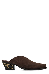 Etro Logo Heel Slip-On Mules