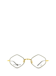 Eyepetizer Leopard Geometric Frame Glasses
