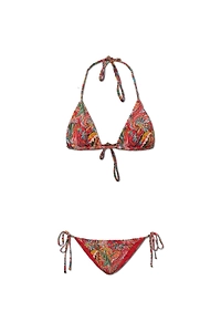 Paisley Triangle Bikini