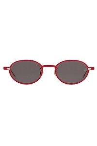Eyevan 7285 Oval Frame Sunglasses