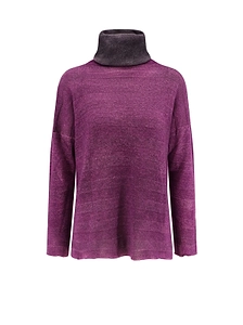 F Cashmere Ribbed Turtleneck Knitwear