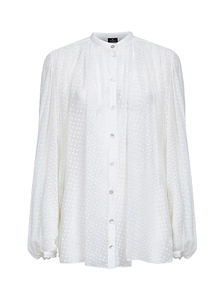 Etro Puff Sleeved Gathered Shirt