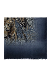 Paisley-Printed Scarf
