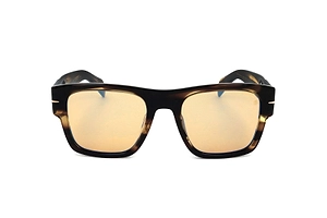 Eyewear By David Beckham Square Frame Full Rim Sunglasses