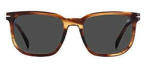 Eyewear By David Beckham Square Frame Full Rim Sunglasses