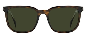 Eyewear By David Beckham Square Frame Full Rim Sunglasses