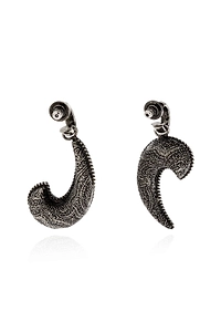 Textured Asymmetric Earrings