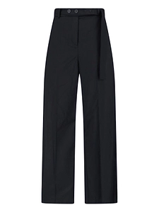 Eudon Choi Belted Wide-Leg Pants