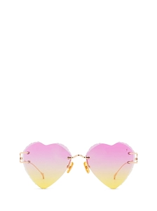 Acapulco Heart Frame Sunglasses