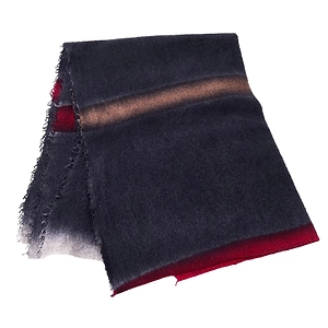 Eros Fringed Stripe Scarf