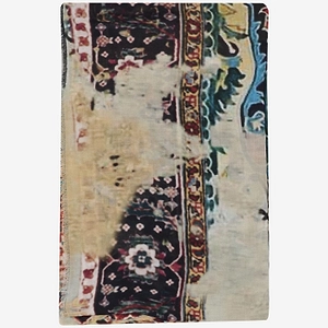 Fringed Patterned Scarf