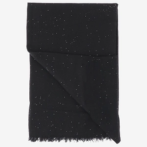 Faliero Sarti Fringed Sequin Scarf
