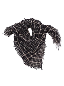 Faliero Sarti Little Perry Checked Wool Scarf