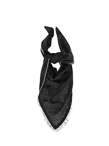 Faliero Sarti Pearl Fringed Scarf