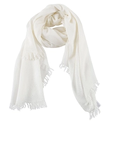 Faliero Sarti Sciarpa Kundy Embellished Fringed Scarf