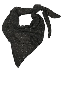 Sequined Triangle Scarf