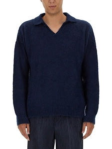 Family First Knitted Polo Sweater