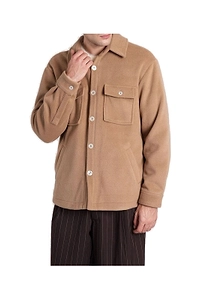 Family First Logo Patch Button-Up Jacket