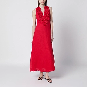Farm Rio 3D Floral Maxi Dress