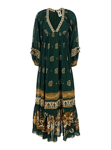 Farm Rio Ayla Printed Maxi Dress