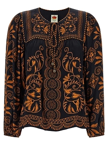 Farm Rio Cornely Ainika Printed Blouse