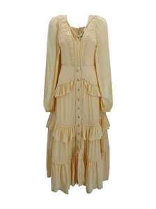 Farm Rio Ruffled Maxi Dress