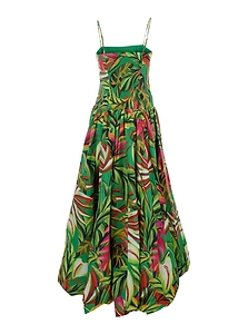 Farm Rio Tropical Dream Printed Maxi Dress