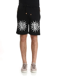 Fausto Puglisi Printed Drawstring Shorts