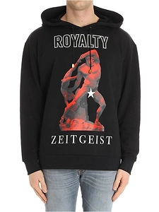 Fausto Puglisi Graphic Print Hoodie