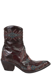 Fauzian Jeunesse Western Embroidered Boots