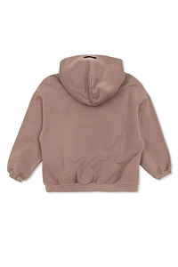 Fear Of God Essentials Kids Logo Print Hoodie