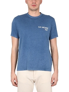 Fay Crowling Chest Logo T-Shirt