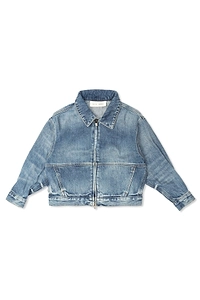 Fear Of God Essentials Kids Denim Trucker Jacket