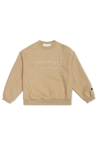 Fear Of God Essentials Kids Fleece Crewneck Sweatshirt