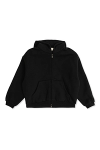 Fear Of God Essentials Kids Fleece Zip-Up Hoodie
