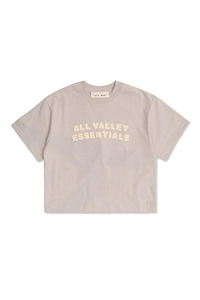 Fear Of God Essentials Kids Logo Printed Crewneck T-Shirt