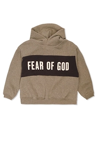 Fear Of God Essentials Kids Logo Printed Hoodie