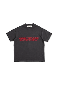 Fear Of God Essentials Kids Logo Printed Crewneck T-Shirt