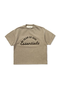 Fear Of God Essentials Kids Logo Printed T-Shirt