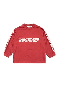 Fear Of God Essentials Kids Logo Printed T-Shirt