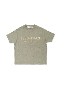 Fear Of God Essentials Kids Metallic Logo Crewneck T-Shirt