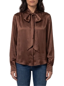 Federica Tosi Tie-Neck Bow Blouse
