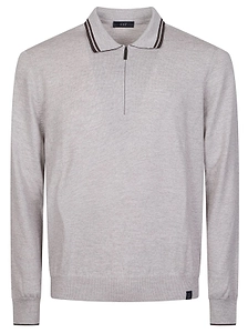 Fay Half Zip Polo Sweater