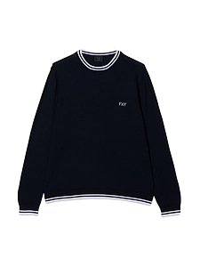 Fay Kids Crew Neck Sweater